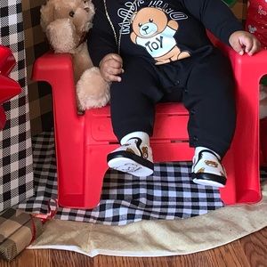 Moschino Onesie With Matching Shoes